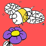 Bees coloring pages for kids