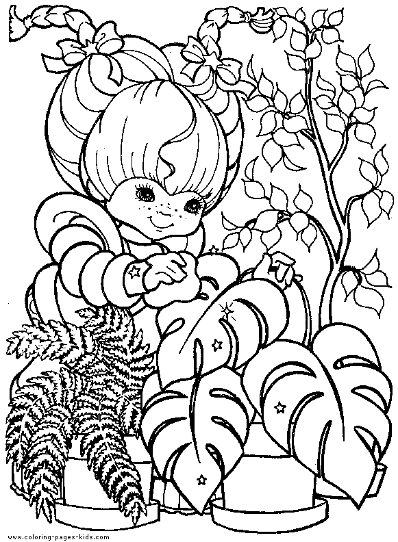 rainbow bright coloring pages - photo #48