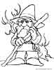 Dwarves and Gnomes coloring pages. Coloring pages for kids