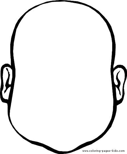 face coloring pages for kids - photo #16