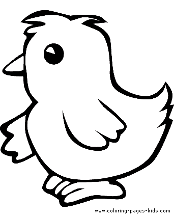 coloring pages chicks