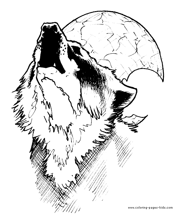 wolf pup coloring pages