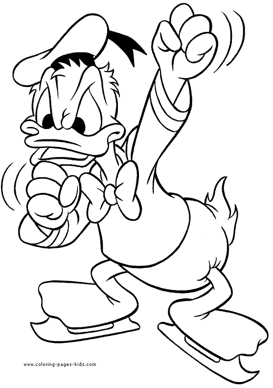 Download Donald Duck & Daisy coloring pages - Printable Disney ...