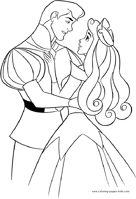 Sleeping Beauty coloring pages - Coloring pages for kids!