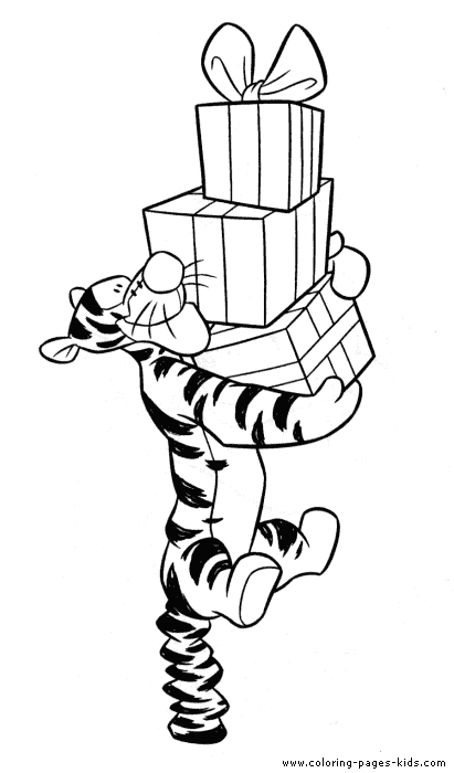 coloring pages of tigger