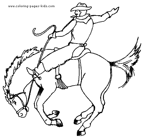 western coloring pages printable