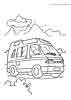 Bus coloring pages. Free printable coloring sheets for kids.